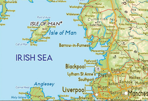 Map - Isle of Man