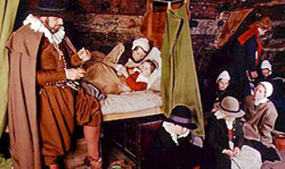Mayflower below dec